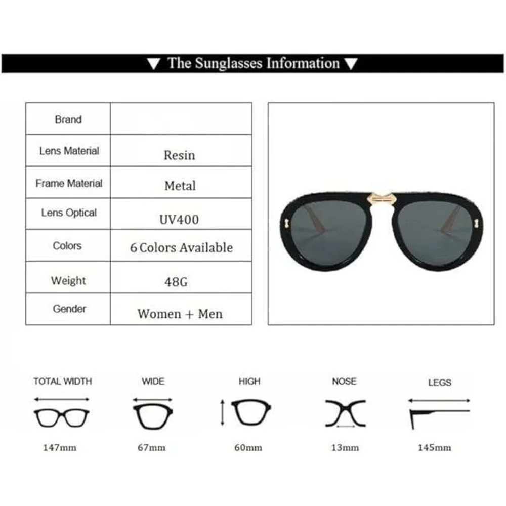 Aviator Sunglasses Blue Lens Rhinestone Accent UV400 Protection Rhinestone Gafas